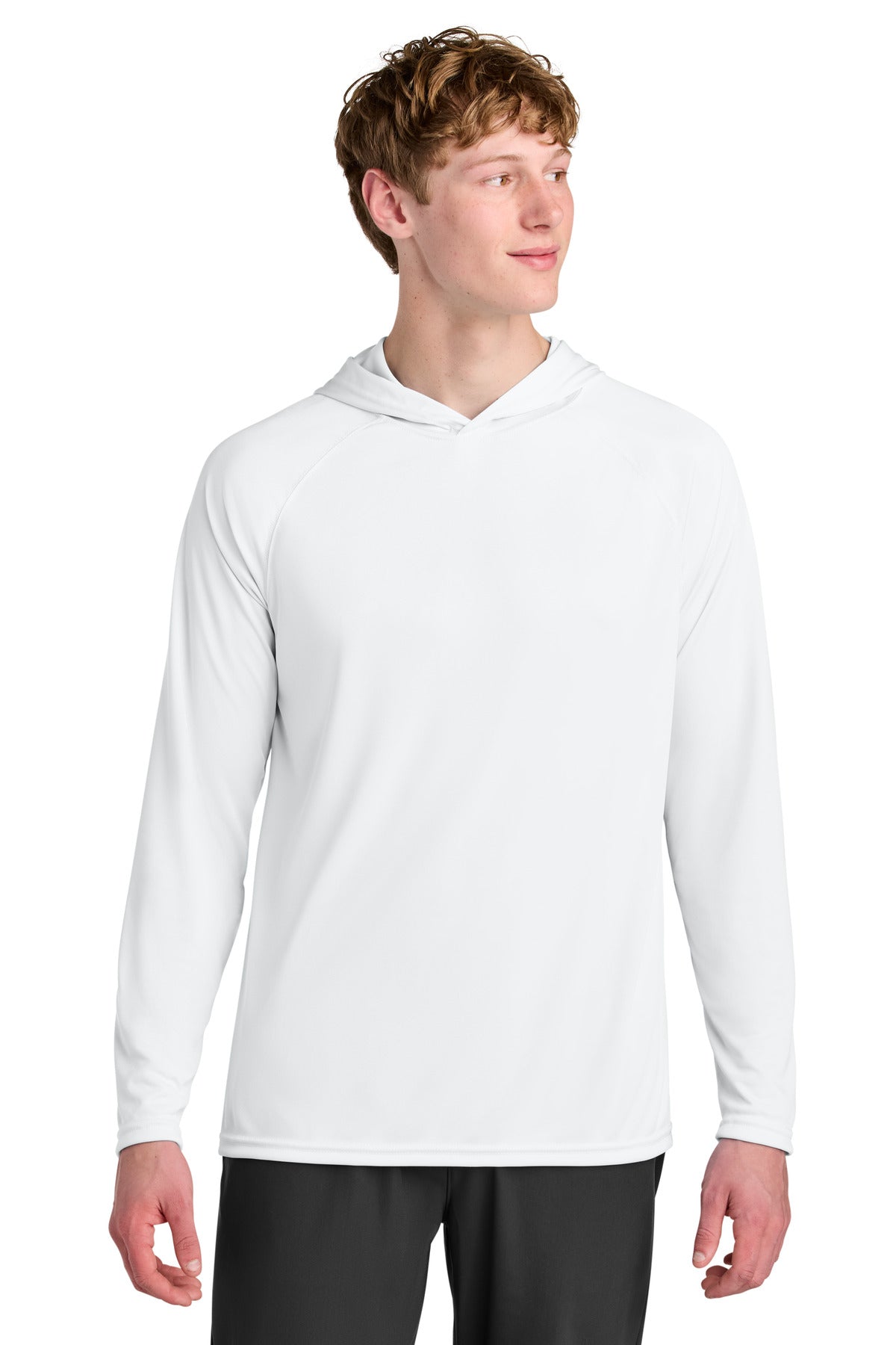 a4 cooling performance long sleeve hooded tee a4n3409