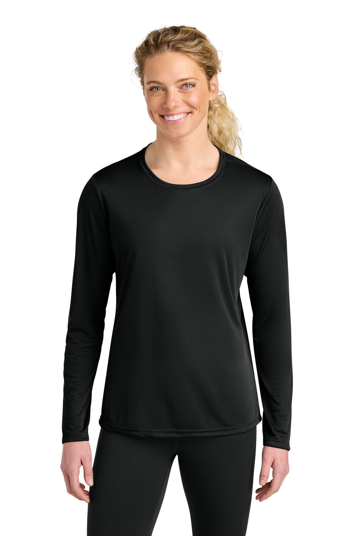 a4 women's cooling performance long sleeve tee a4nw3002