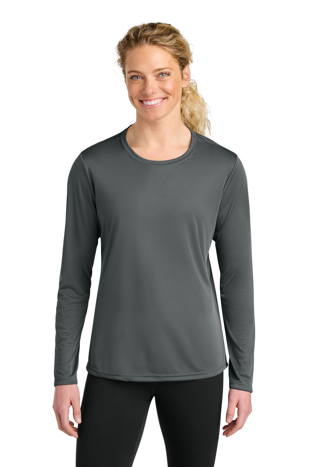 a4 women's cooling performance long sleeve tee a4nw3002