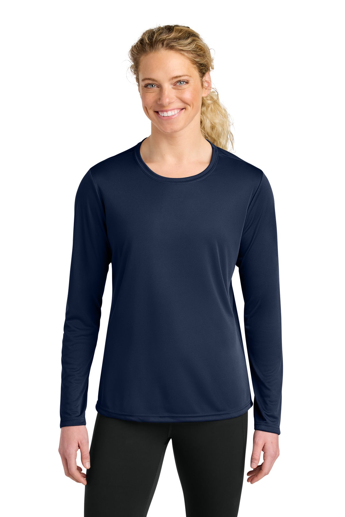 a4 women's cooling performance long sleeve tee a4nw3002