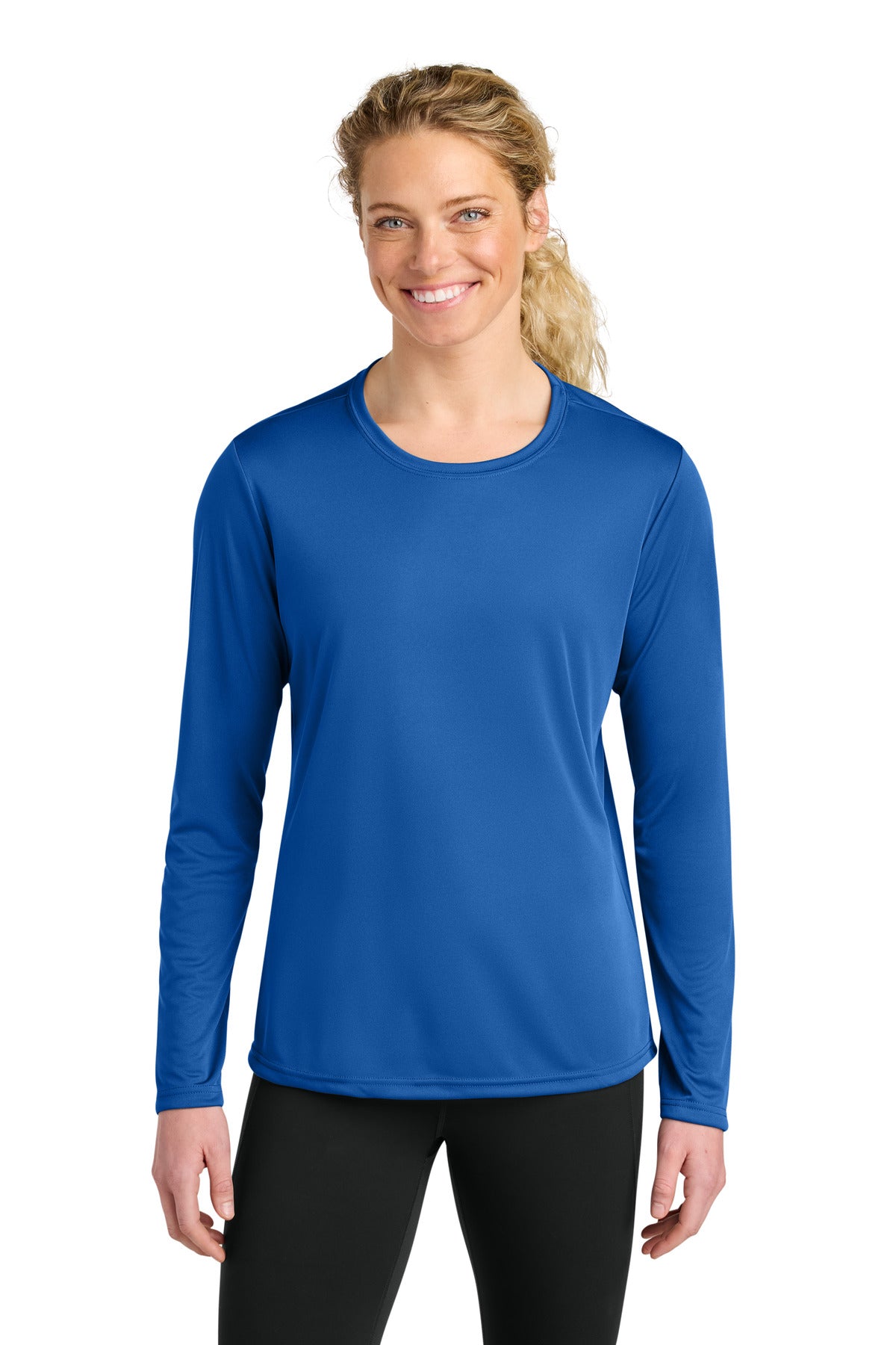 a4 women's cooling performance long sleeve tee a4nw3002
