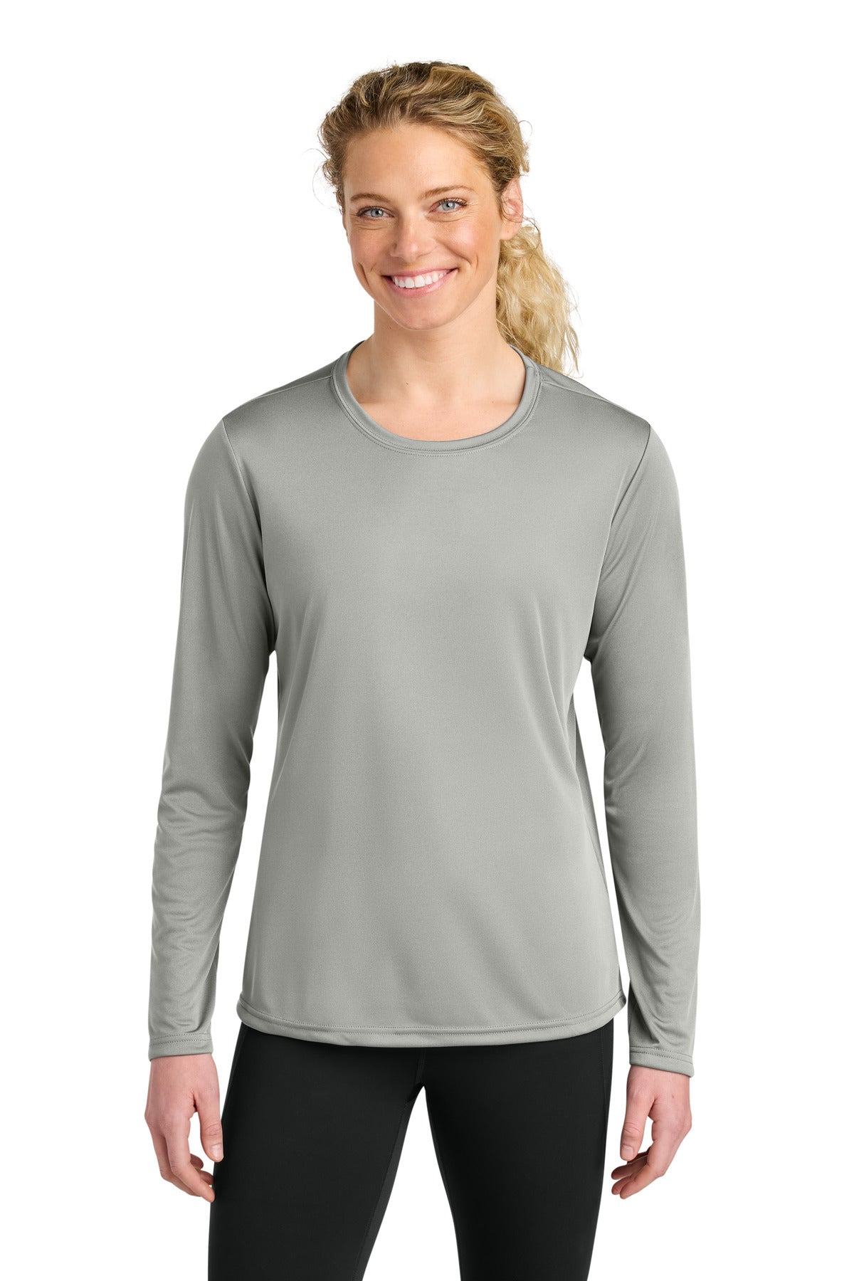 a4 women's cooling performance long sleeve tee a4nw3002