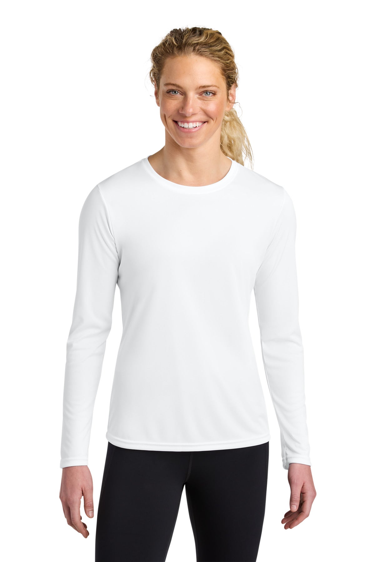 a4 women's cooling performance long sleeve tee a4nw3002