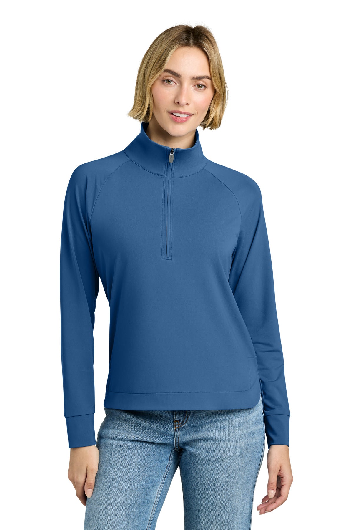 brooks brothers ®  women's luxe performance 1/4-zip bb18215