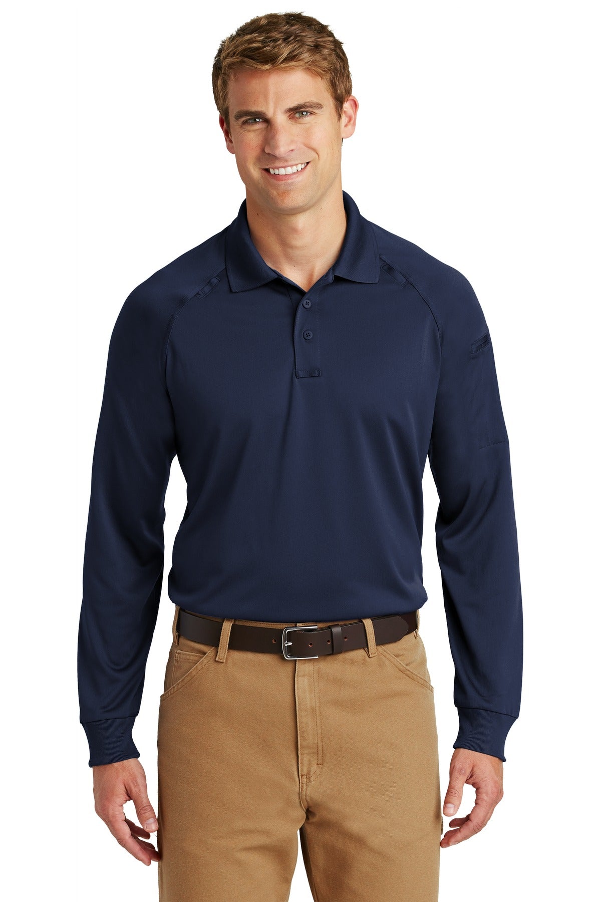 cornerstone ®  - select long sleeve snag-proof tactical polo. cs410ls