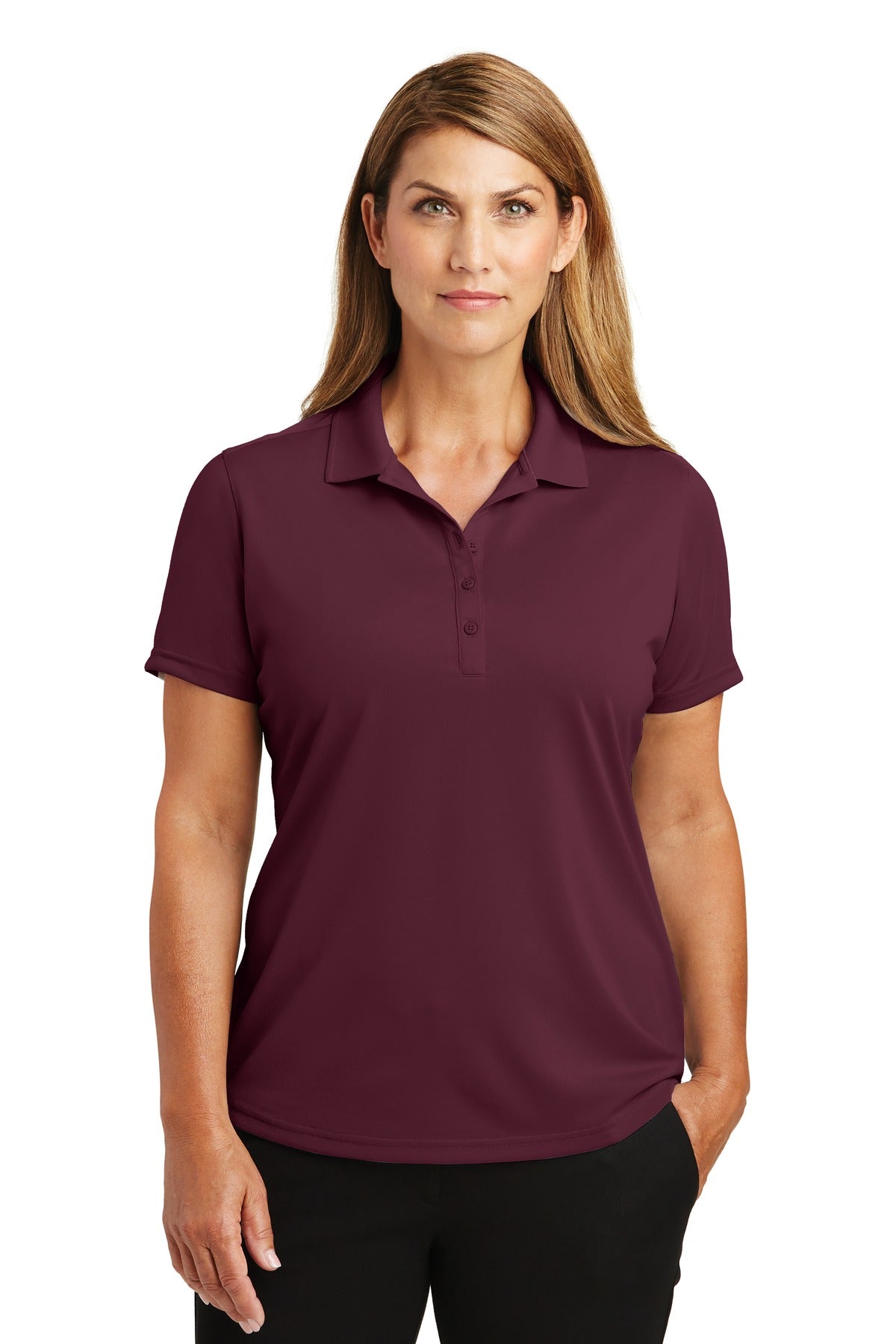cornerstone ®  women's select lightweight snag-proof polo. cs419