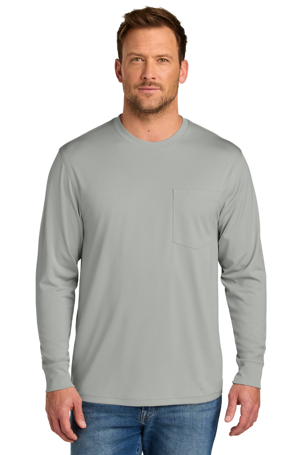 cornerstone ®  workwear pro long sleeve pocket tee cs440lsp