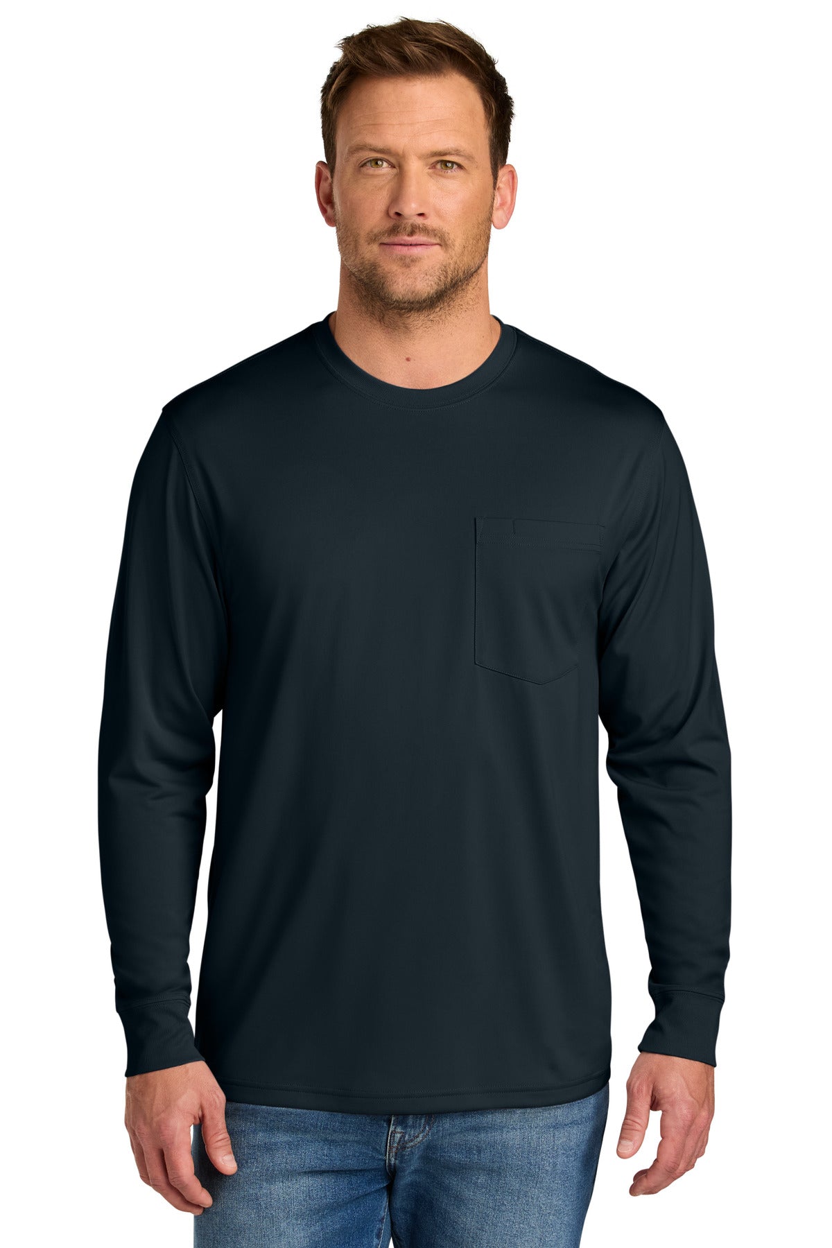 cornerstone ®  workwear pro long sleeve pocket tee cs440lsp