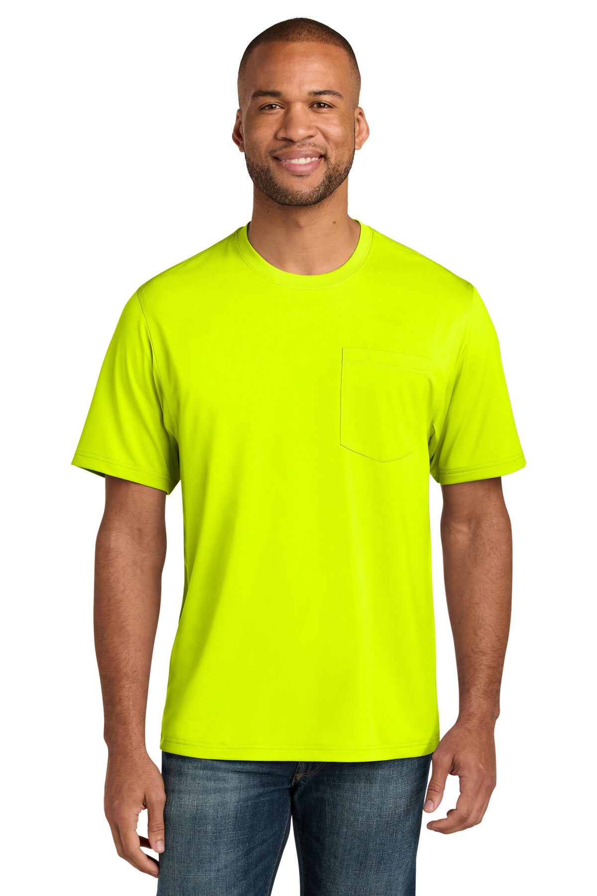 cornerstone ®  workwear pro short sleeve pocket tee cs440p