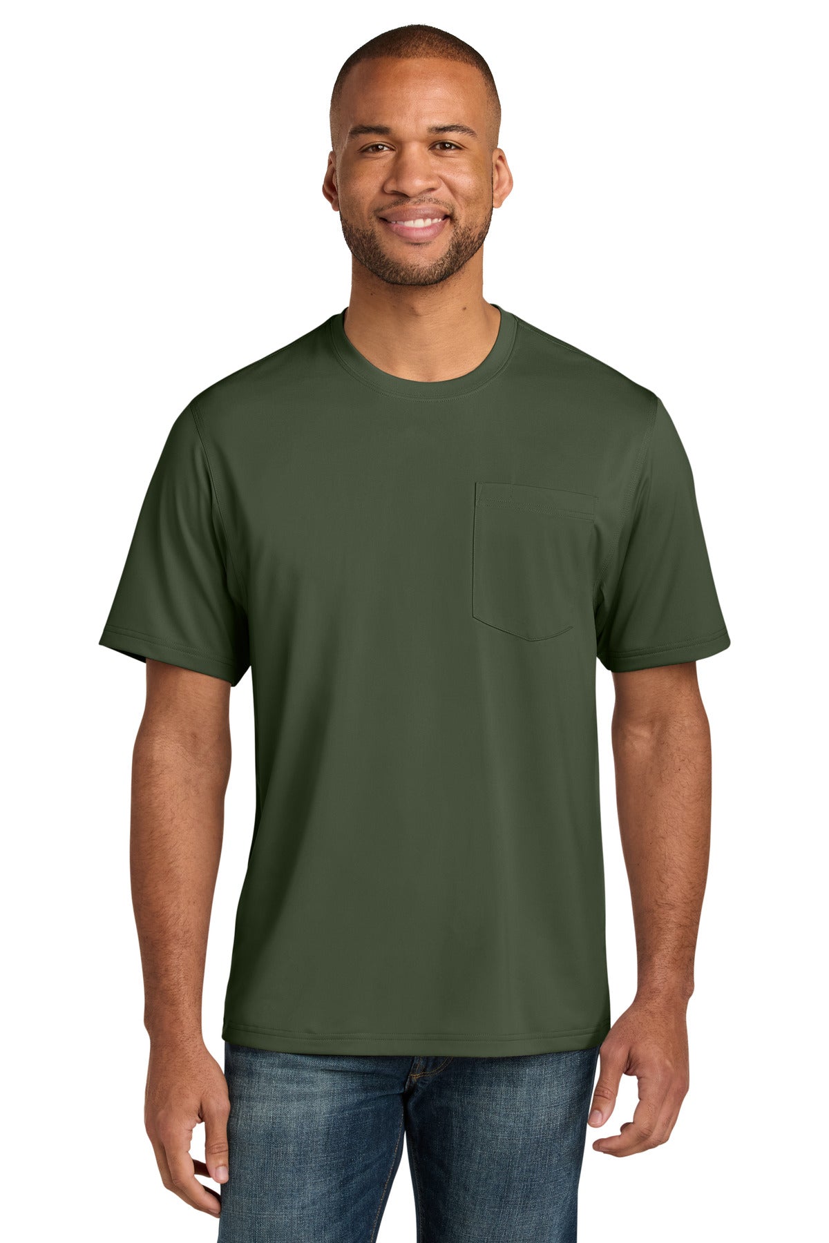 cornerstone ®  workwear pro short sleeve pocket tee cs440p