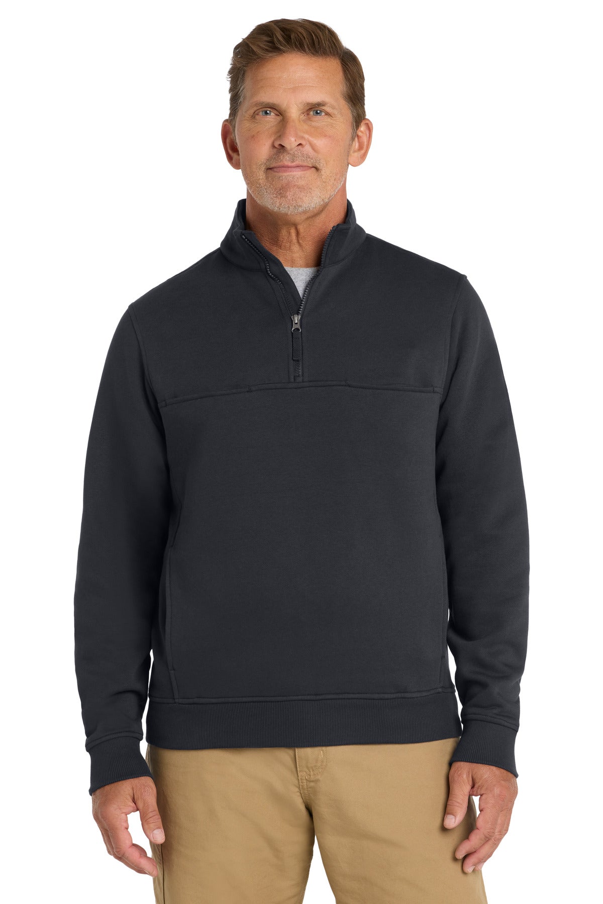 cornerstone ®  1/2-zip job shirt. cs626
