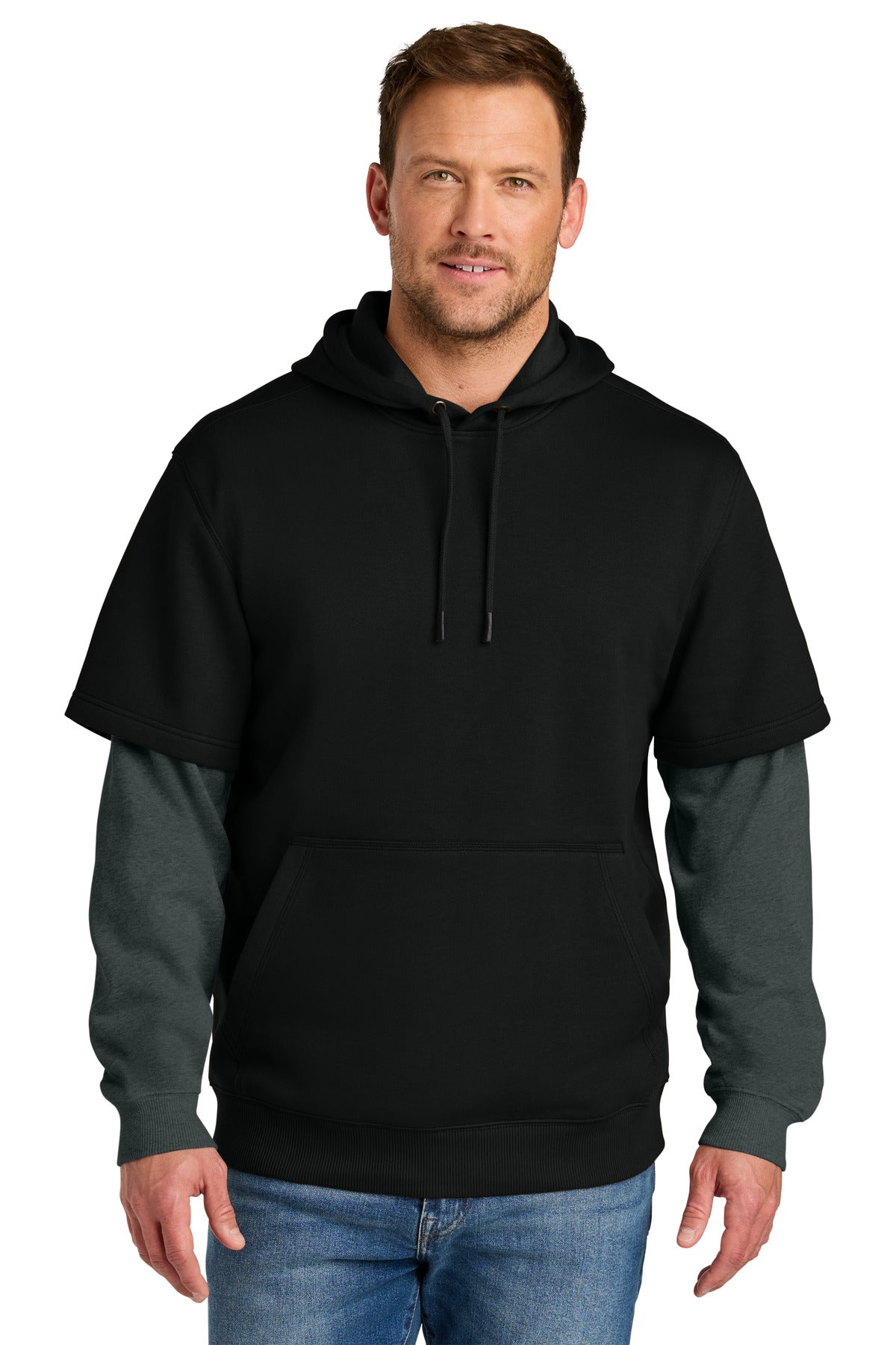 cornerstone ®  tough fleece layered hoodie csf632