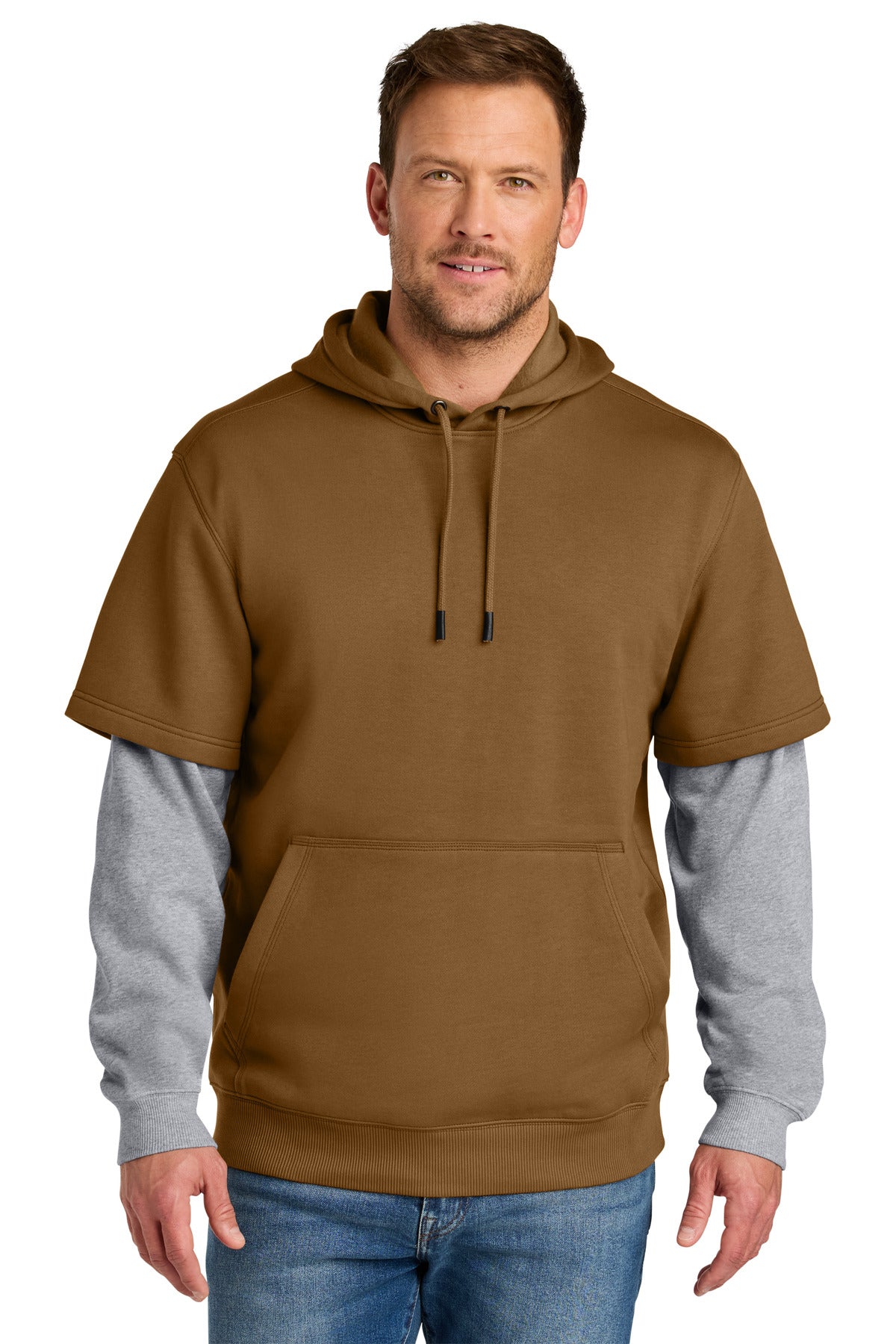 cornerstone ®  tough fleece layered hoodie csf632