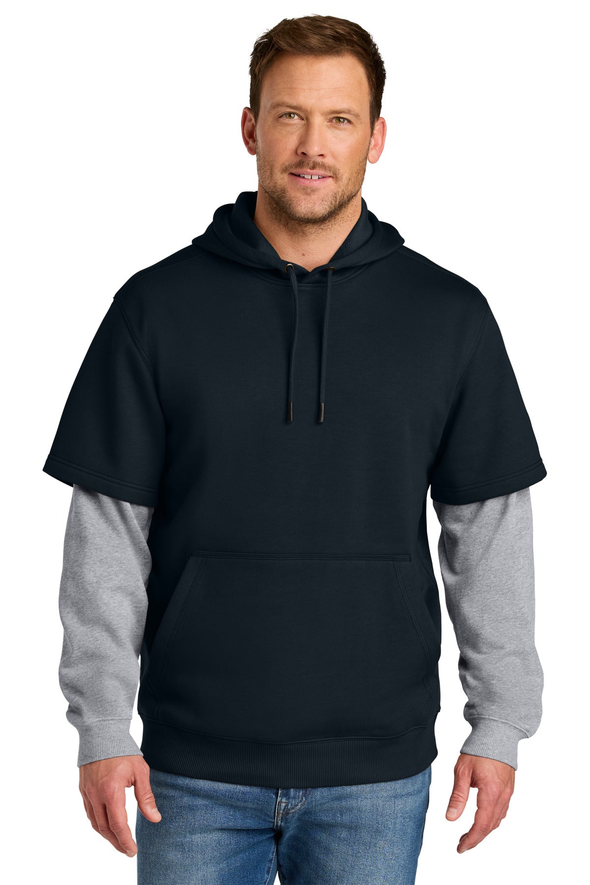 cornerstone ®  tough fleece layered hoodie csf632