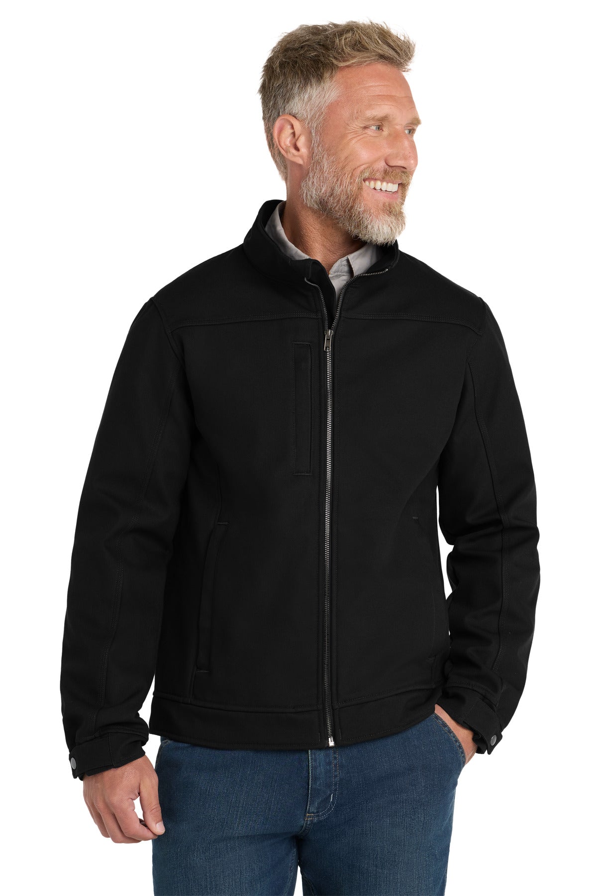 cornerstone ®  duck bonded soft shell jacket csj60