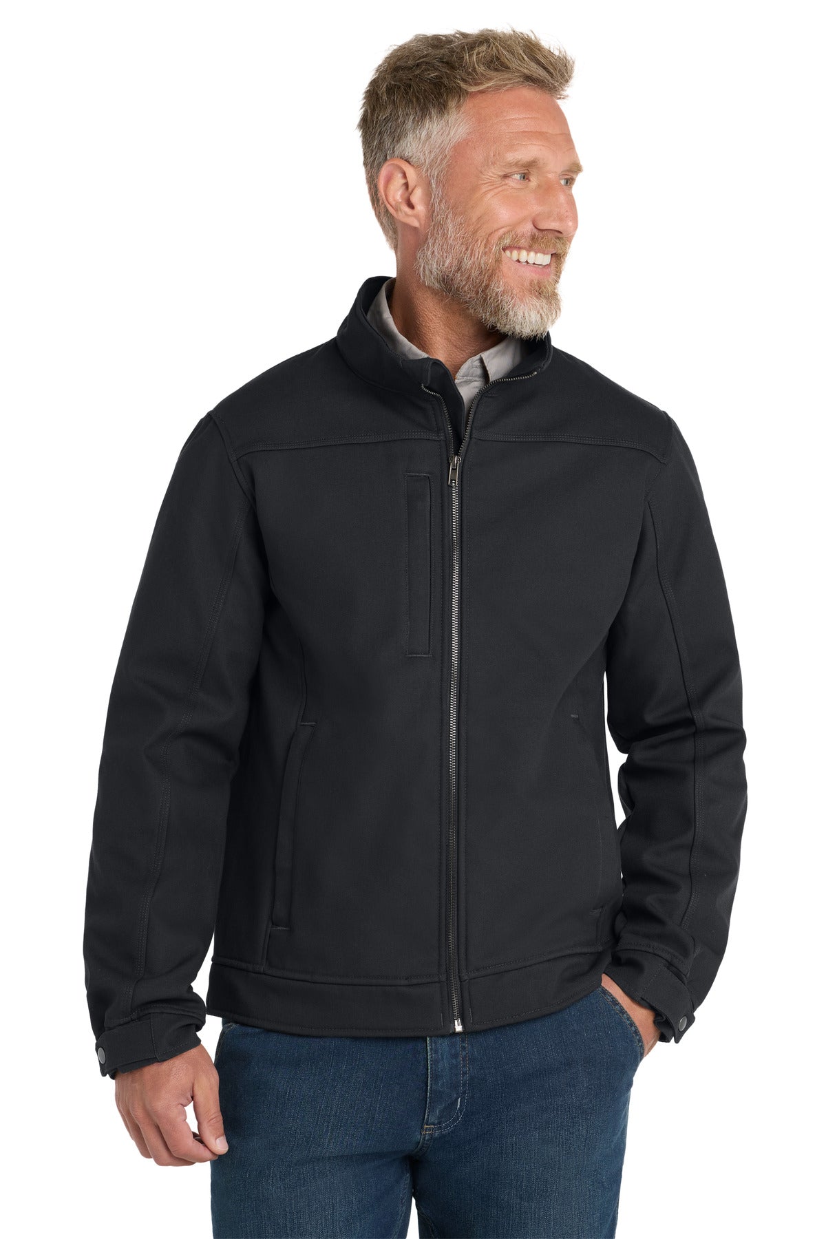 cornerstone ®  duck bonded soft shell jacket csj60