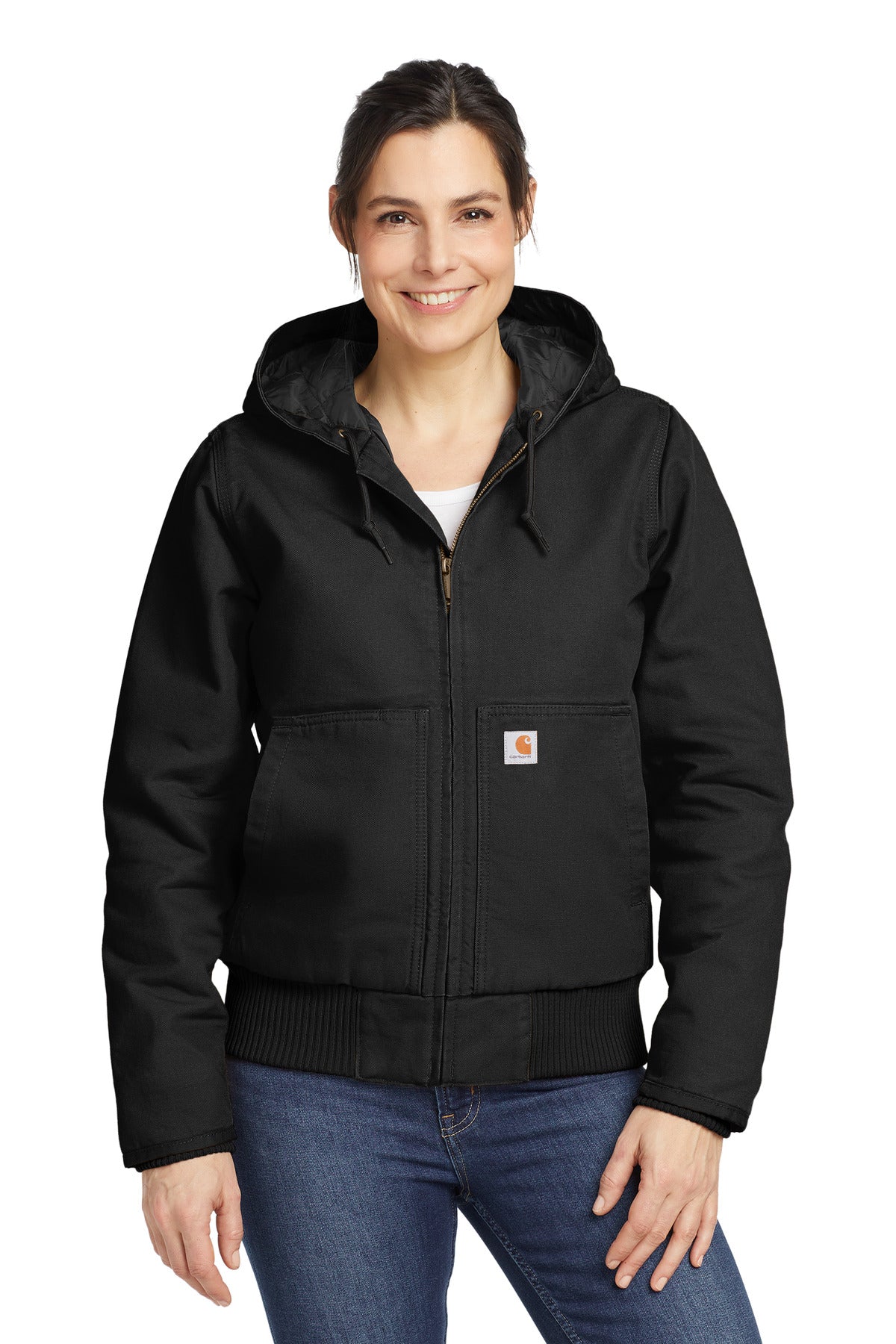 carhartt ®  women's washed duck active jac. ct104053