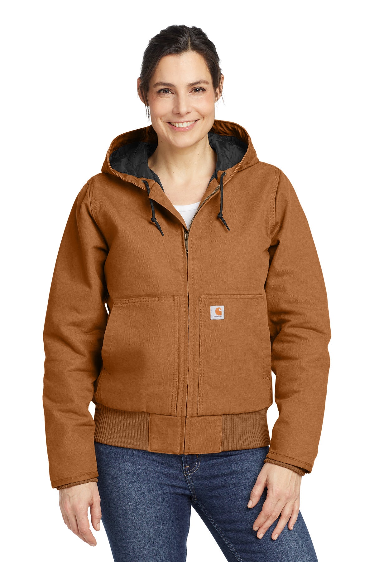carhartt ®  women's washed duck active jac. ct104053