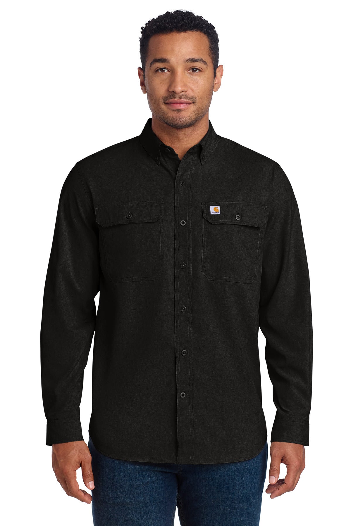 carhartt force ®  solid long sleeve shirt ct105291