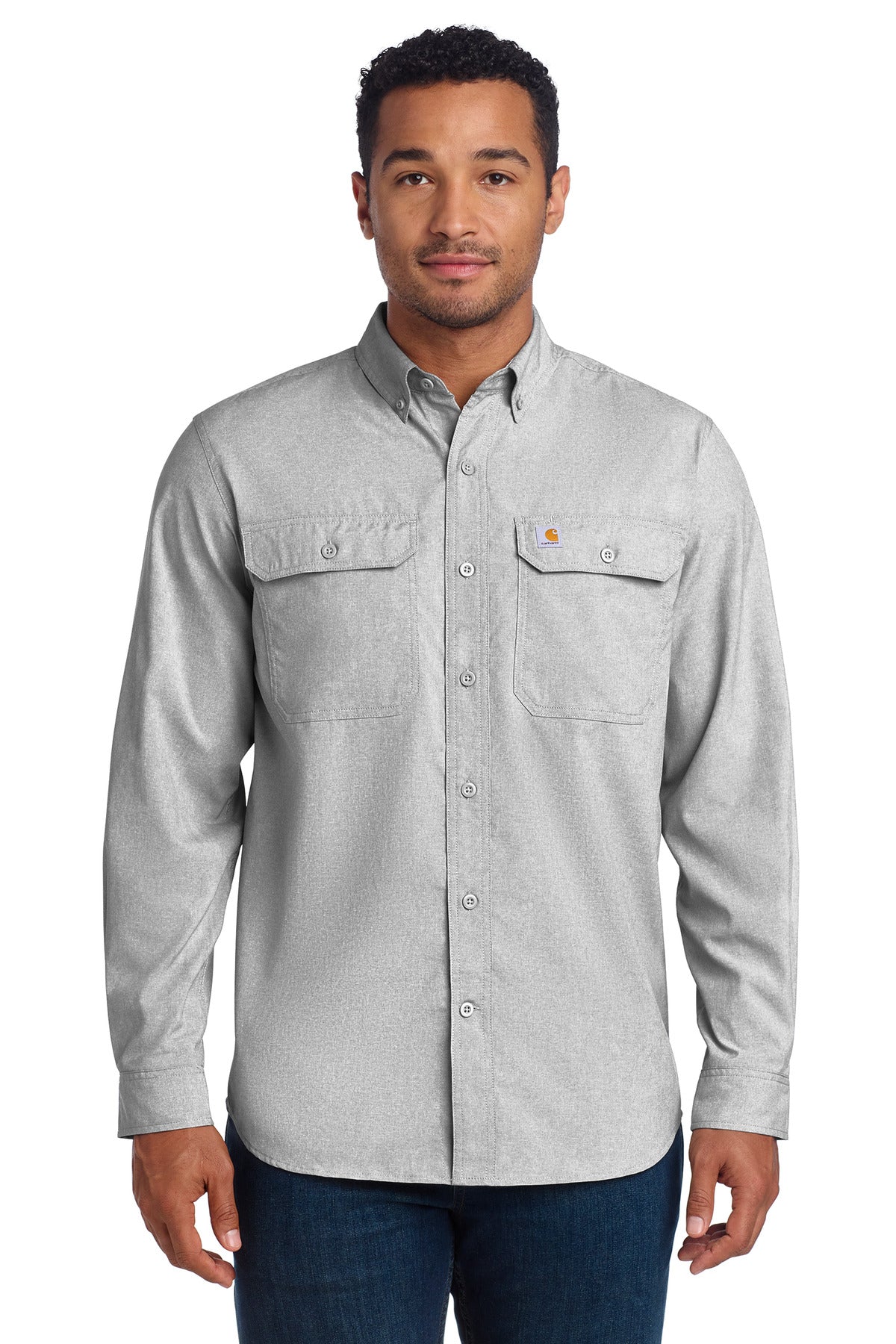 carhartt force ®  solid long sleeve shirt ct105291