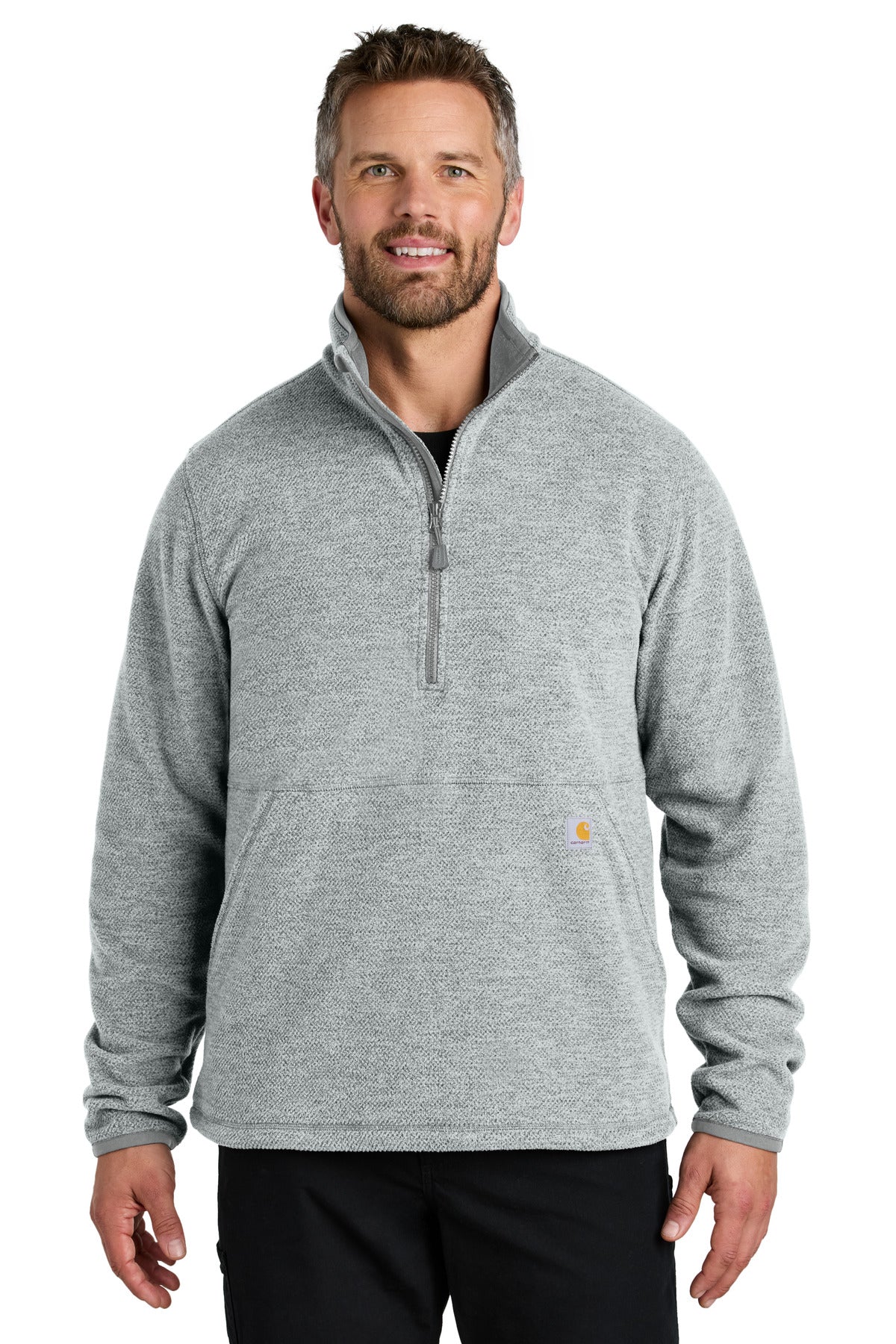 carhartt ®  textured 1/2-zip fleece jacket ct106417
