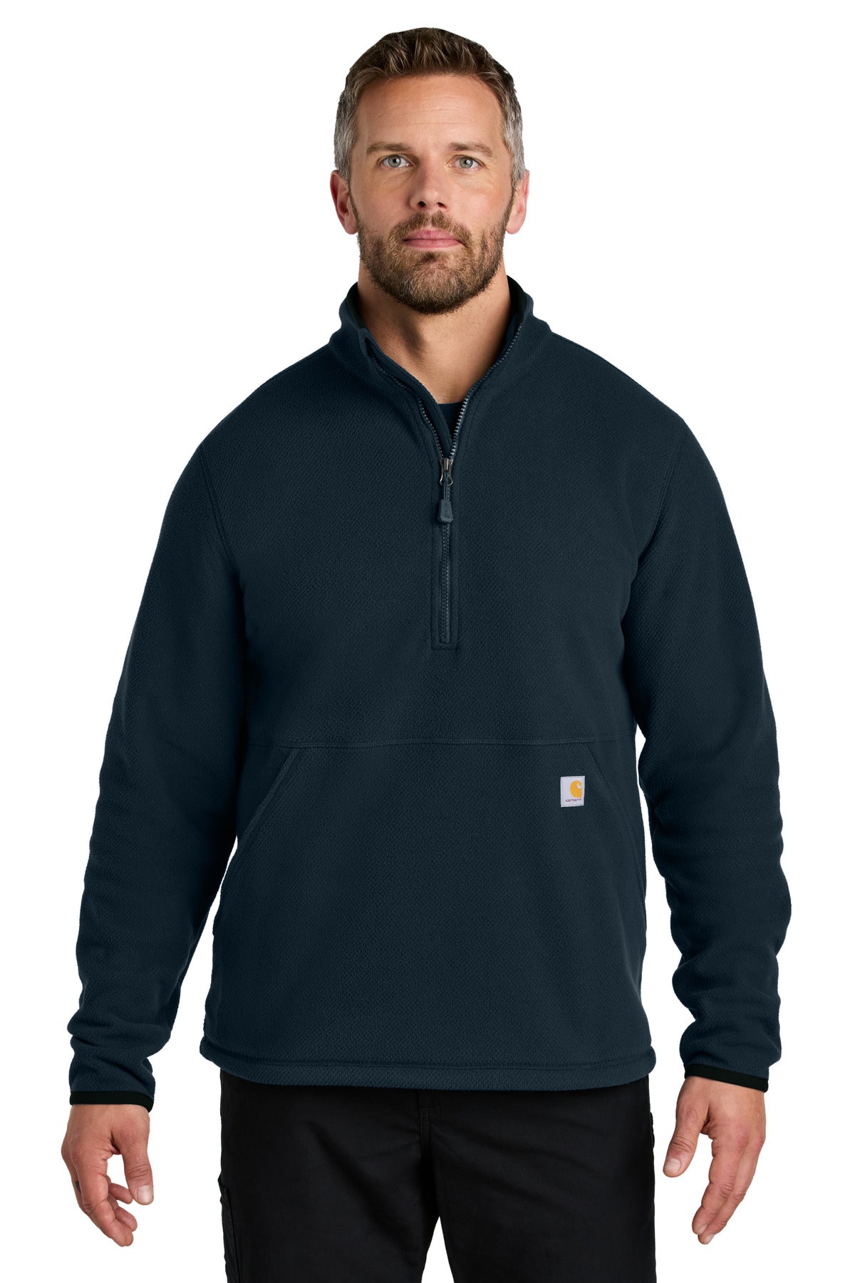 carhartt ®  textured 1/2-zip fleece jacket ct106417