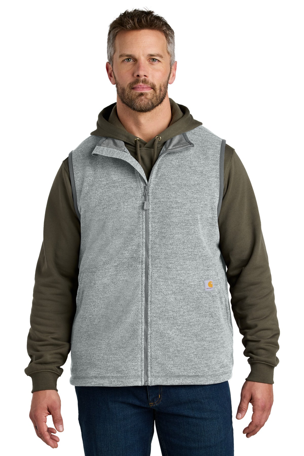 carhartt ®  textured fleece vest ct106418