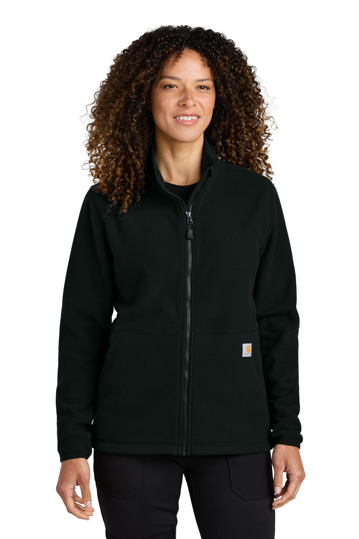 carhartt ®  women's textured full-zip fleece jacket ct106419