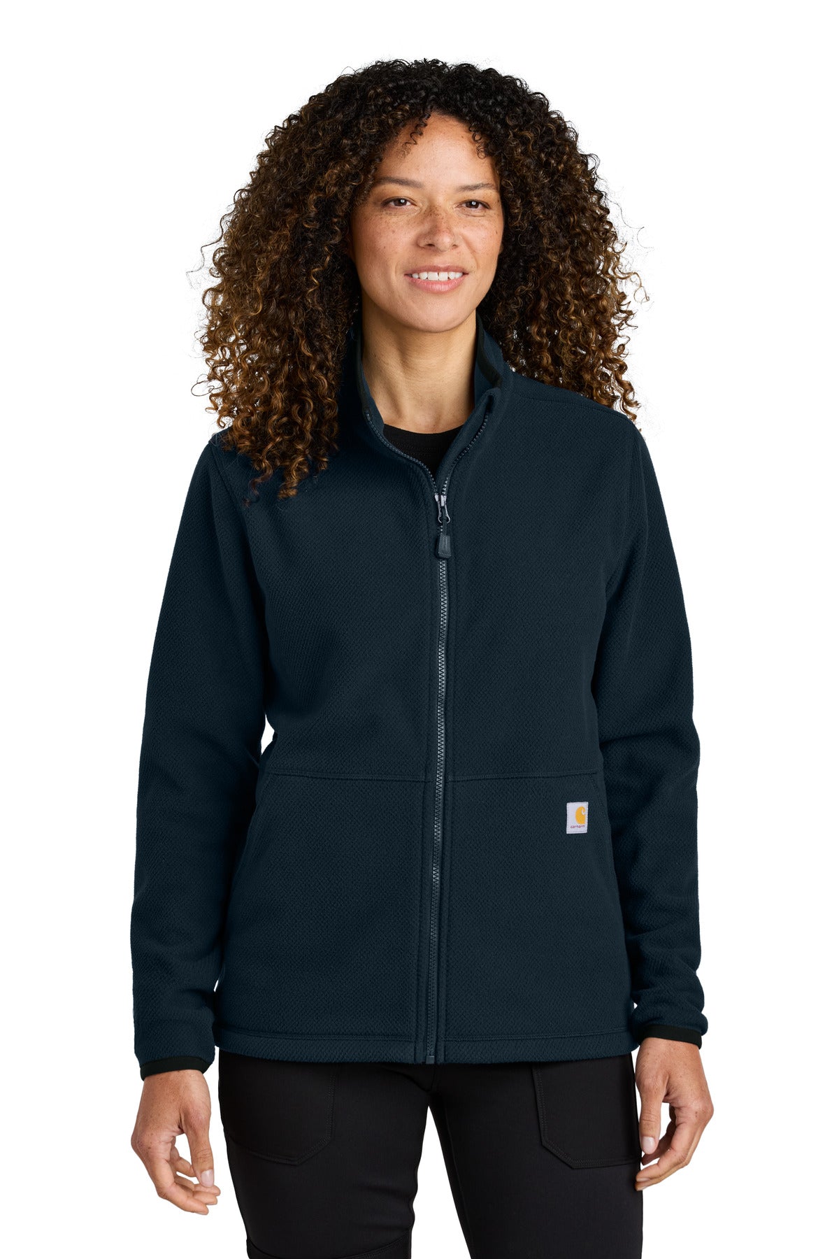 carhartt ®  women's textured full-zip fleece jacket ct106419