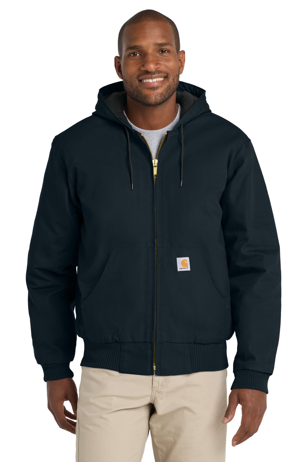 carhartt  ®  quilted-flanne-lined duck active jac. ct106677