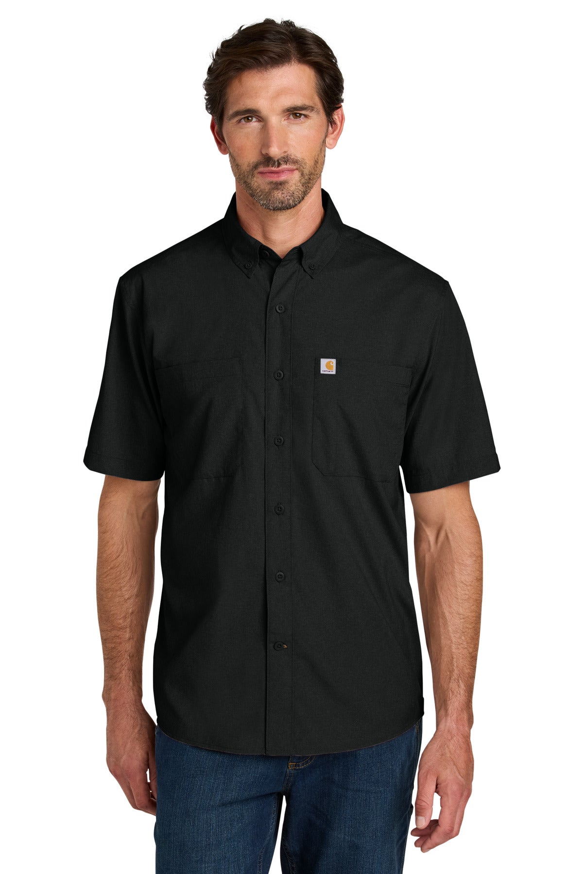 carhartt force ®  sun defender ™  short sleeve shirt ct107107