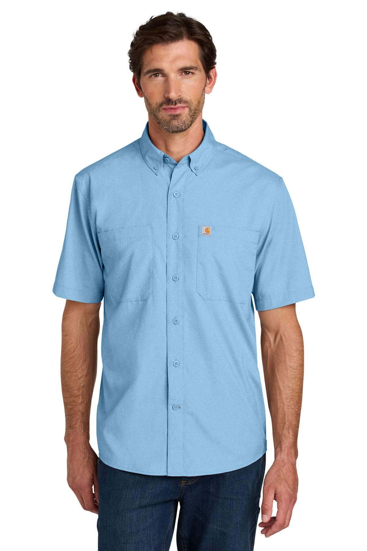 carhartt force ®  sun defender ™  short sleeve shirt ct107107