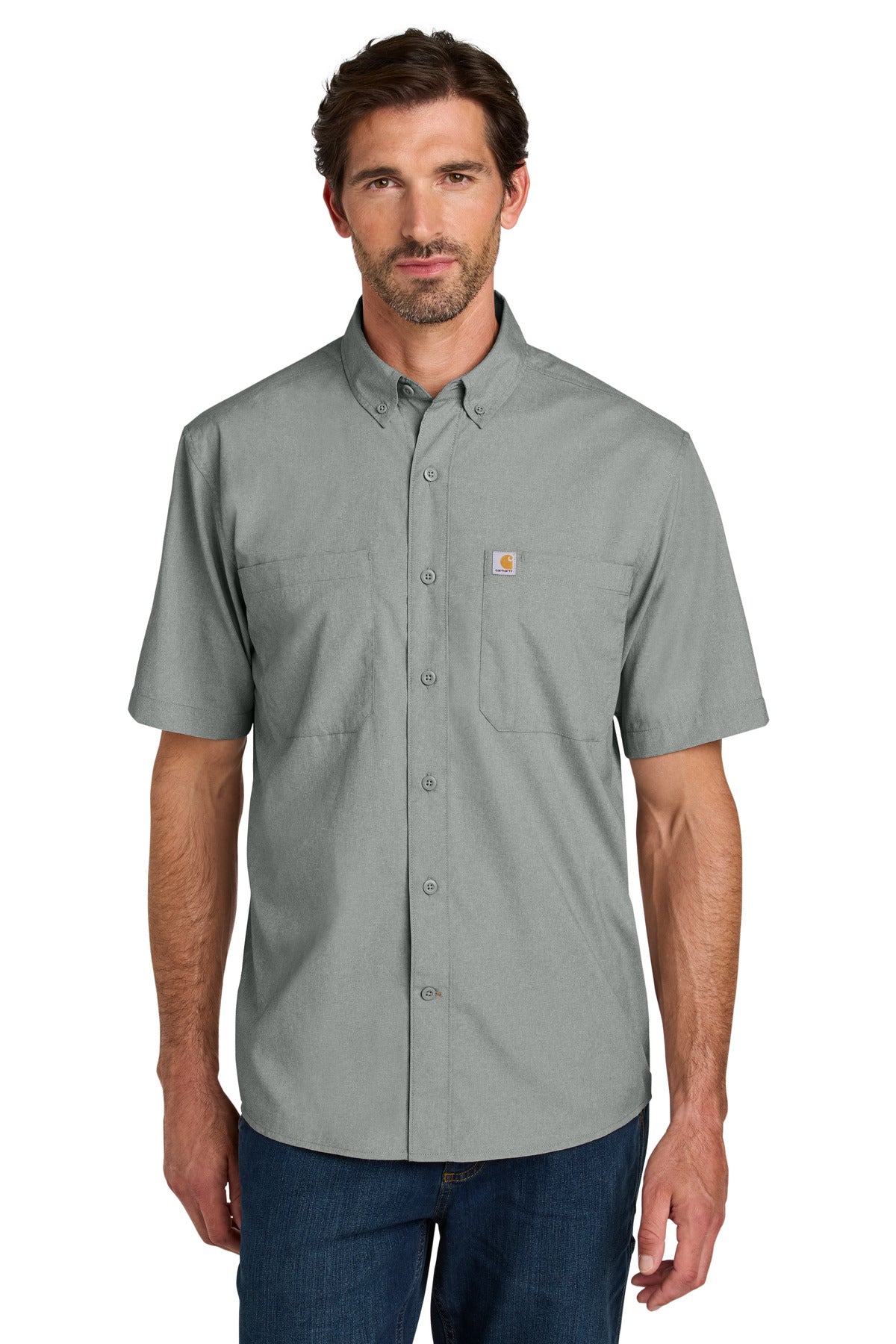 carhartt force ®  sun defender ™  short sleeve shirt ct107107