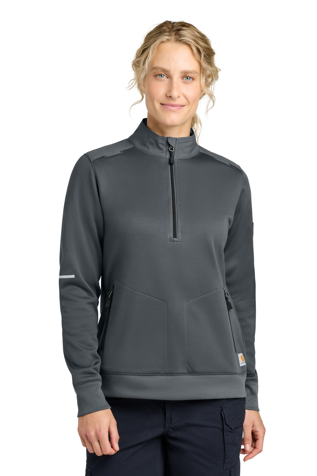 carhartt ®  women's fld & rscu 1/2-zip mid-layer ctc82912