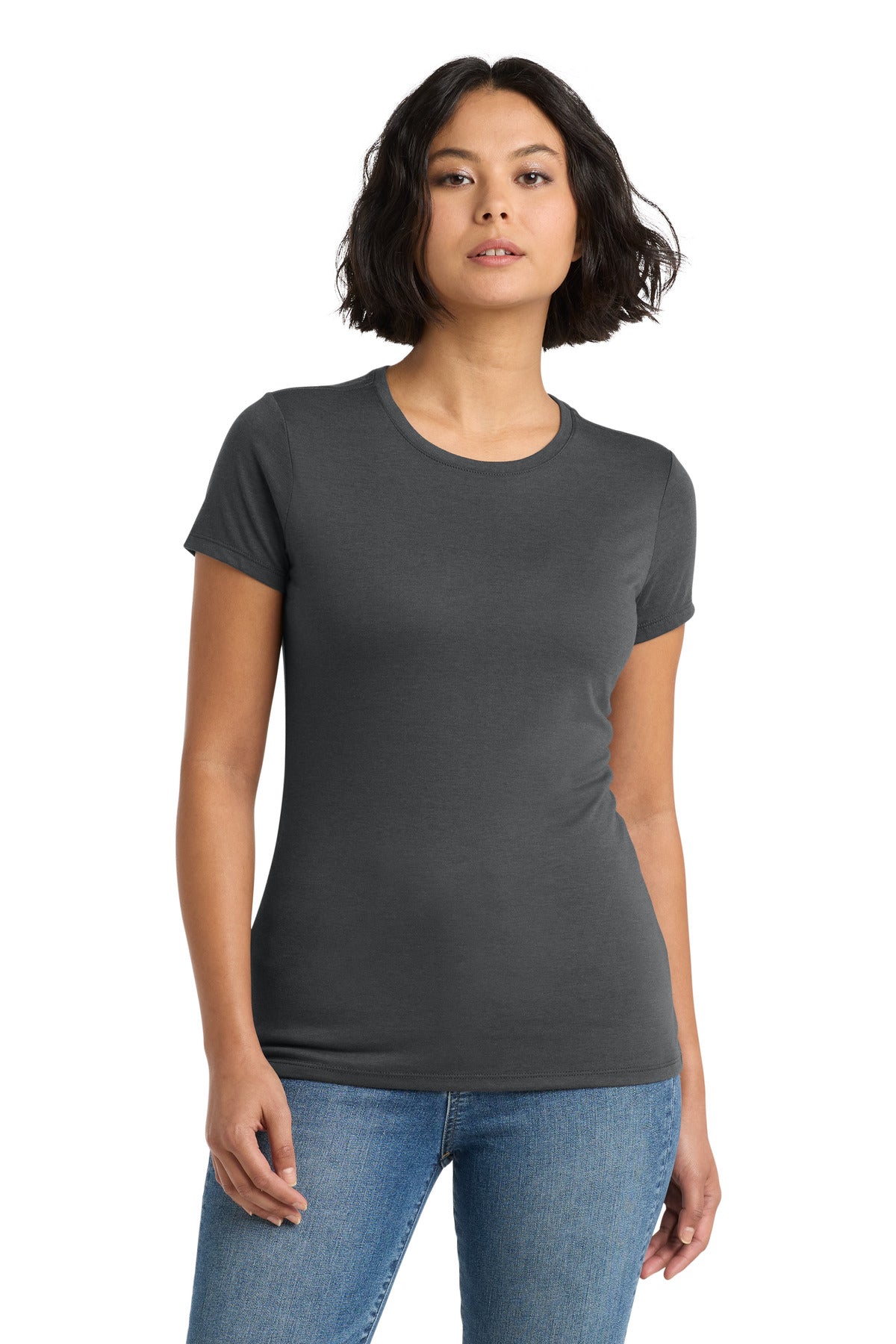 district  ®  women's perfect tri ®  tee. dm130l