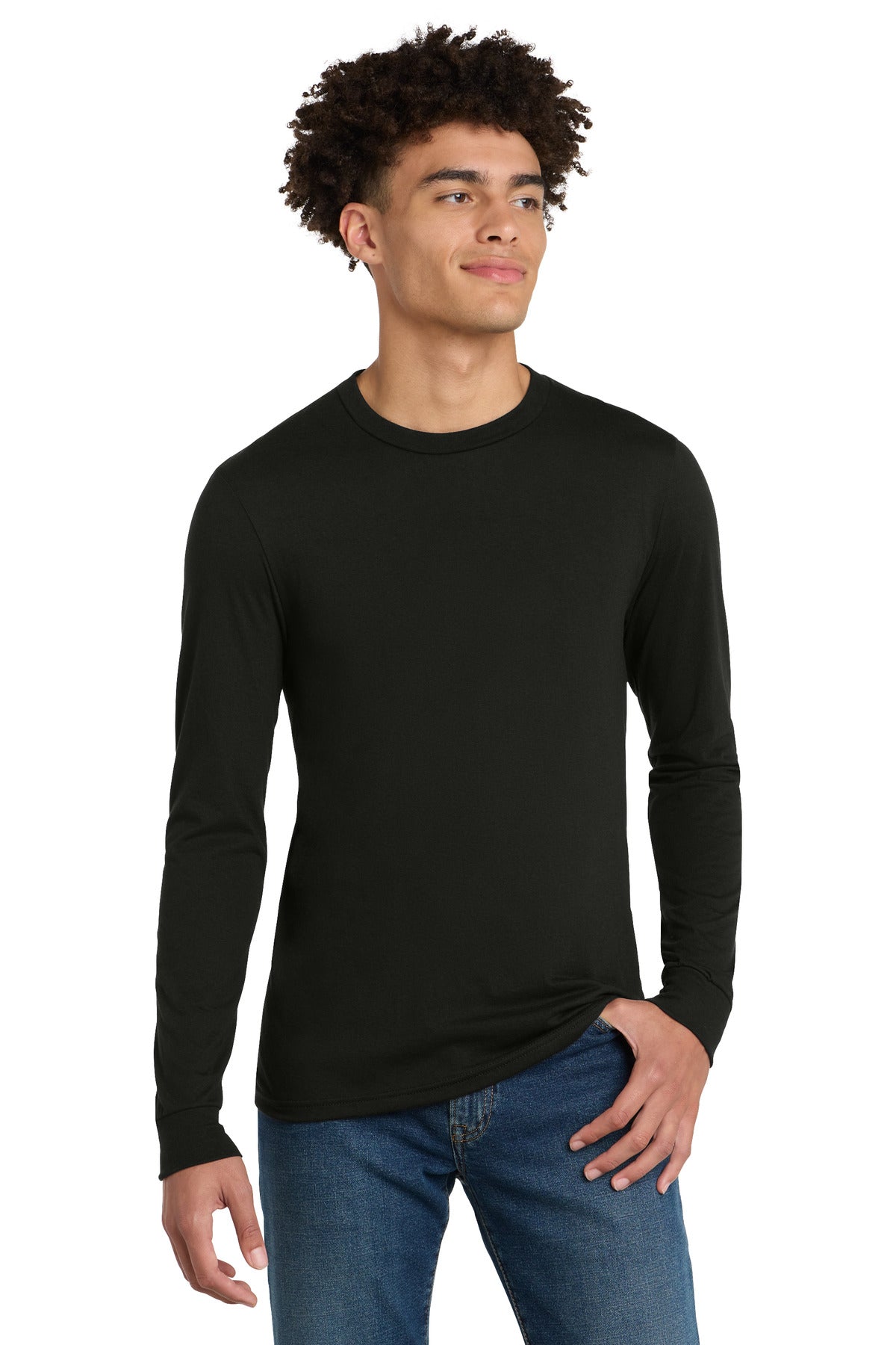 district ®  perfect tri ®  long sleeve tee . dm132