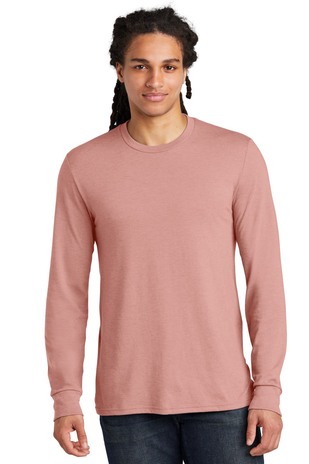 district ®  perfect tri ®  long sleeve tee . dm132