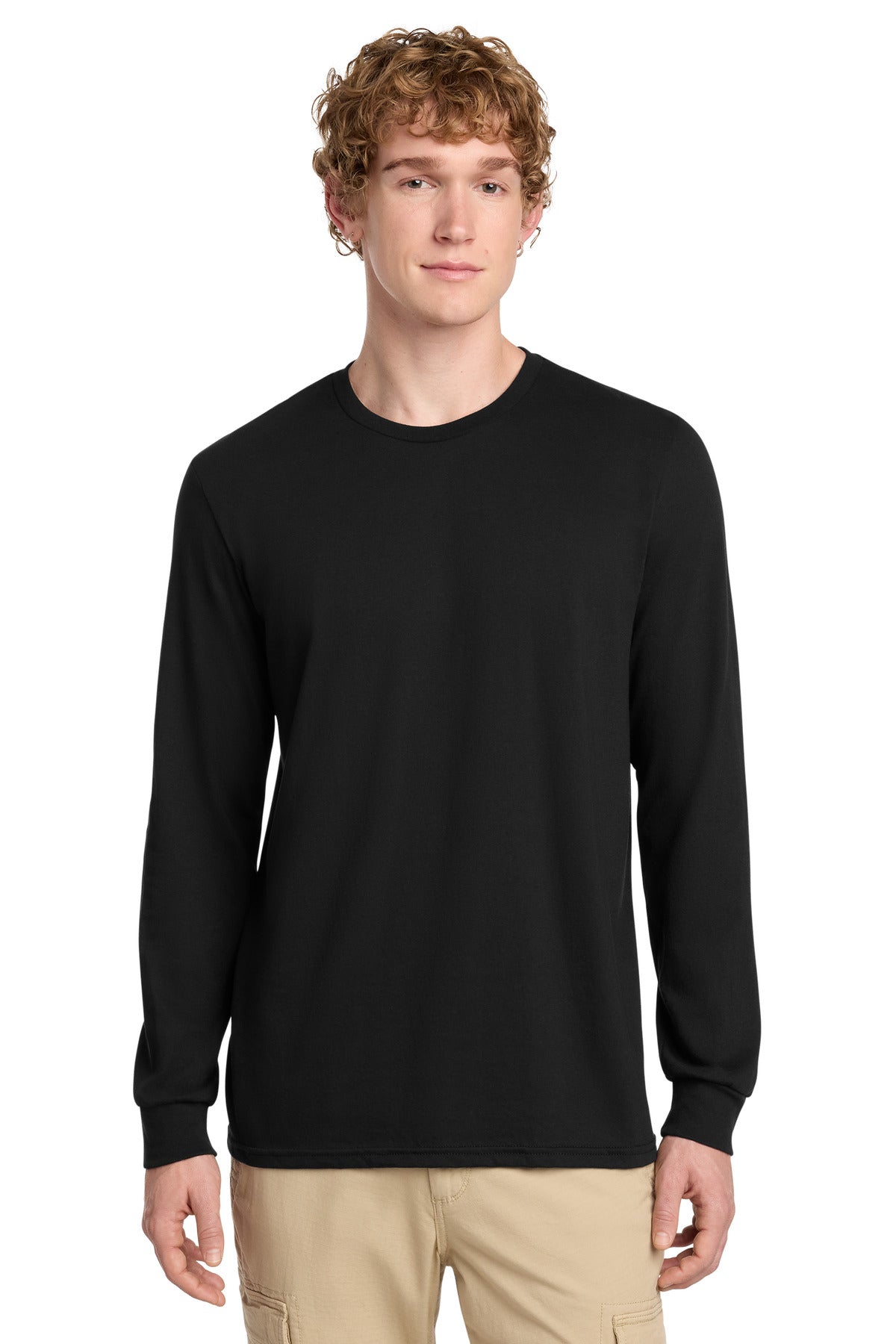 district ®  perfect blend ®  cvc long sleeve tee dt109