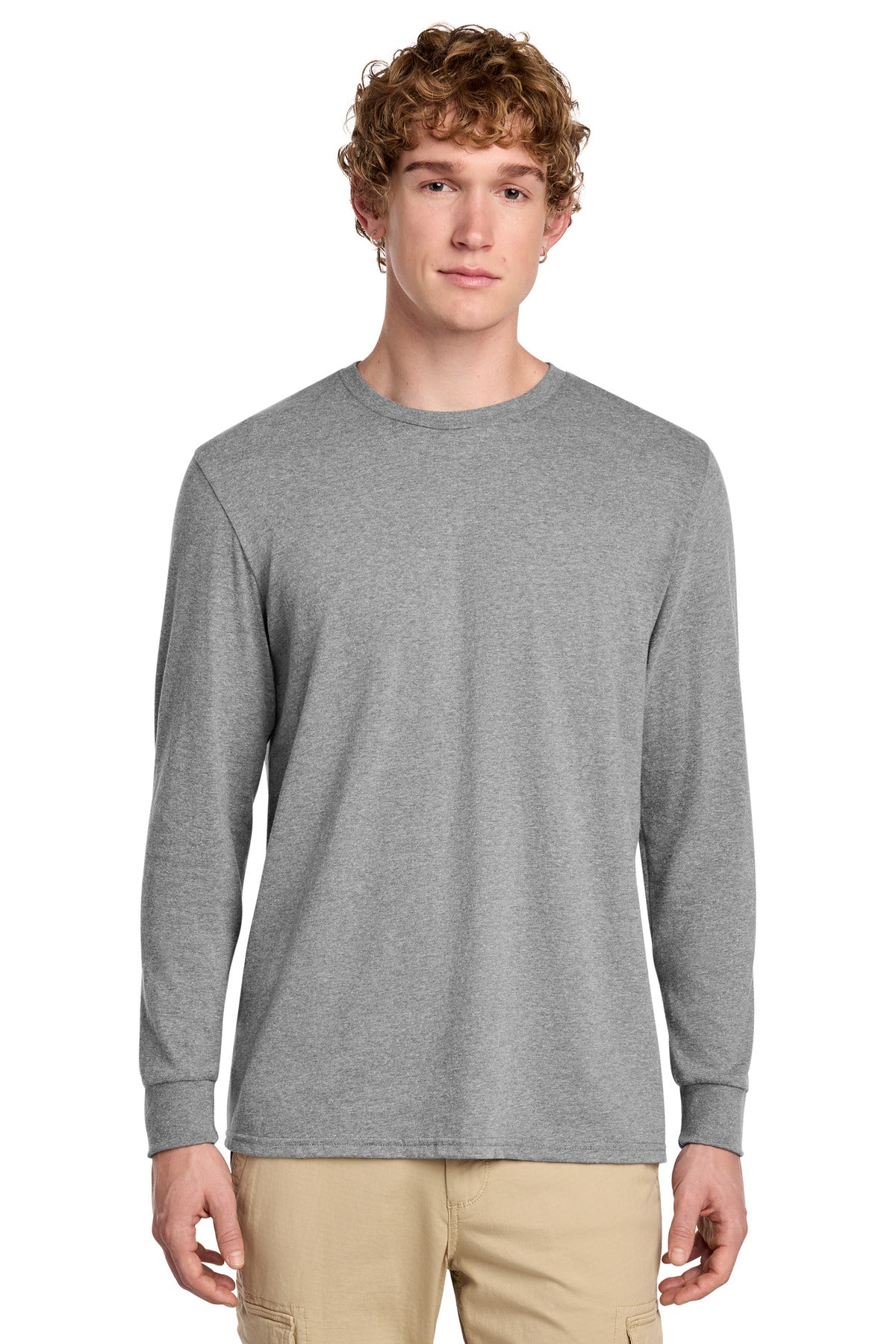 district ®  perfect blend ®  cvc long sleeve tee dt109