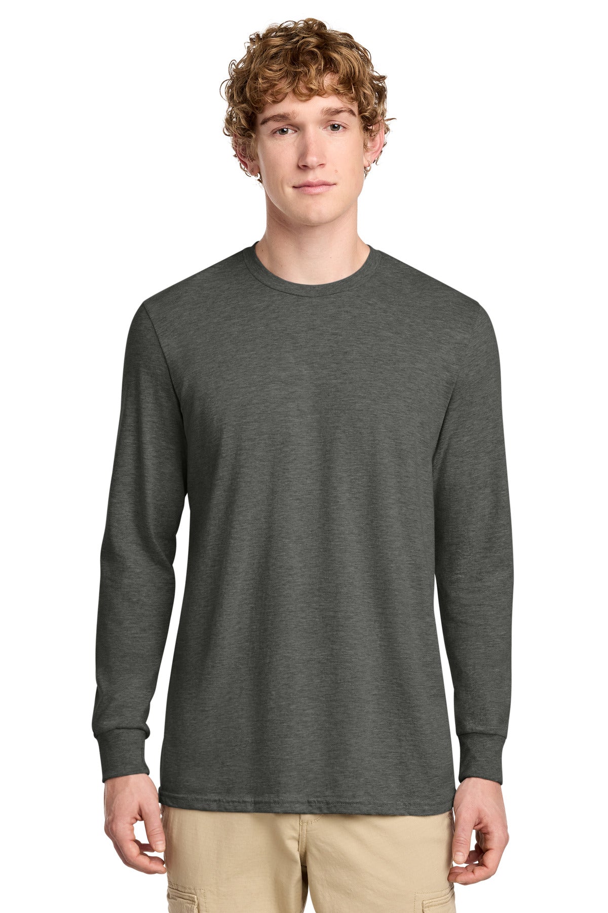 district ®  perfect blend ®  cvc long sleeve tee dt109