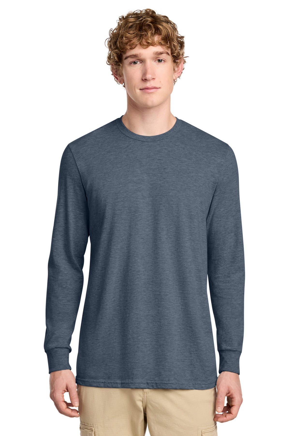 district ®  perfect blend ®  cvc long sleeve tee dt109