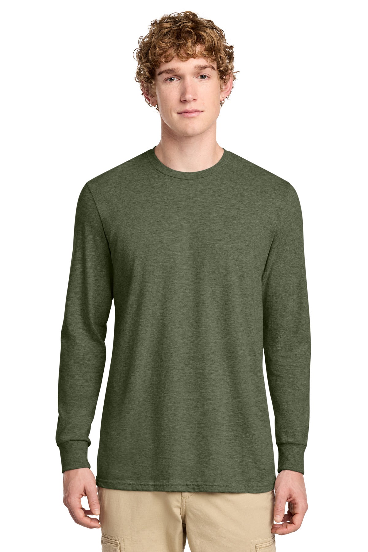 district ®  perfect blend ®  cvc long sleeve tee dt109