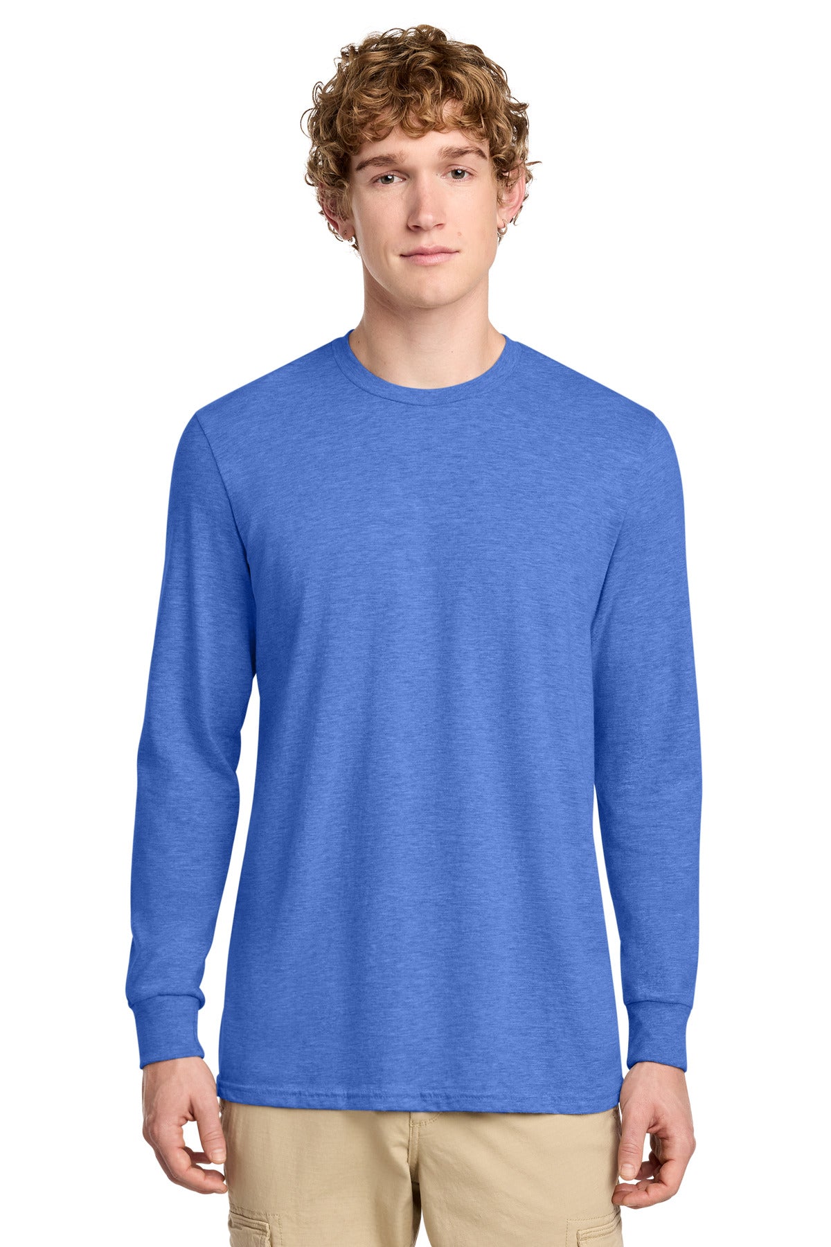 district ®  perfect blend ®  cvc long sleeve tee dt109