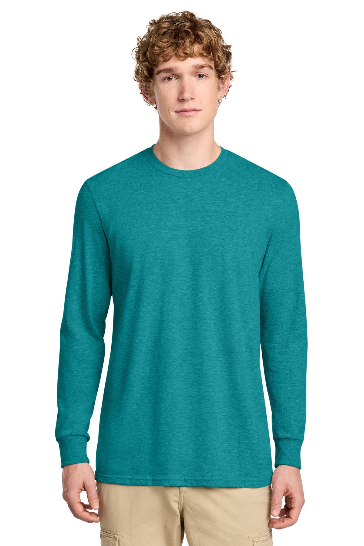 district ®  perfect blend ®  cvc long sleeve tee dt109
