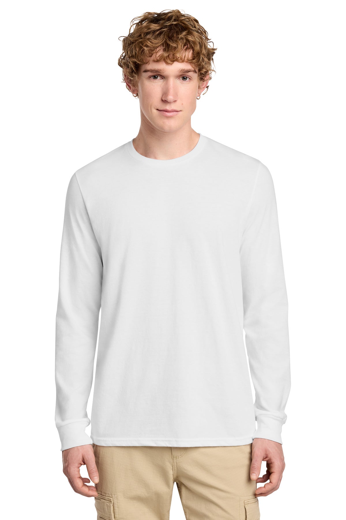 district ®  perfect blend ®  cvc long sleeve tee dt109