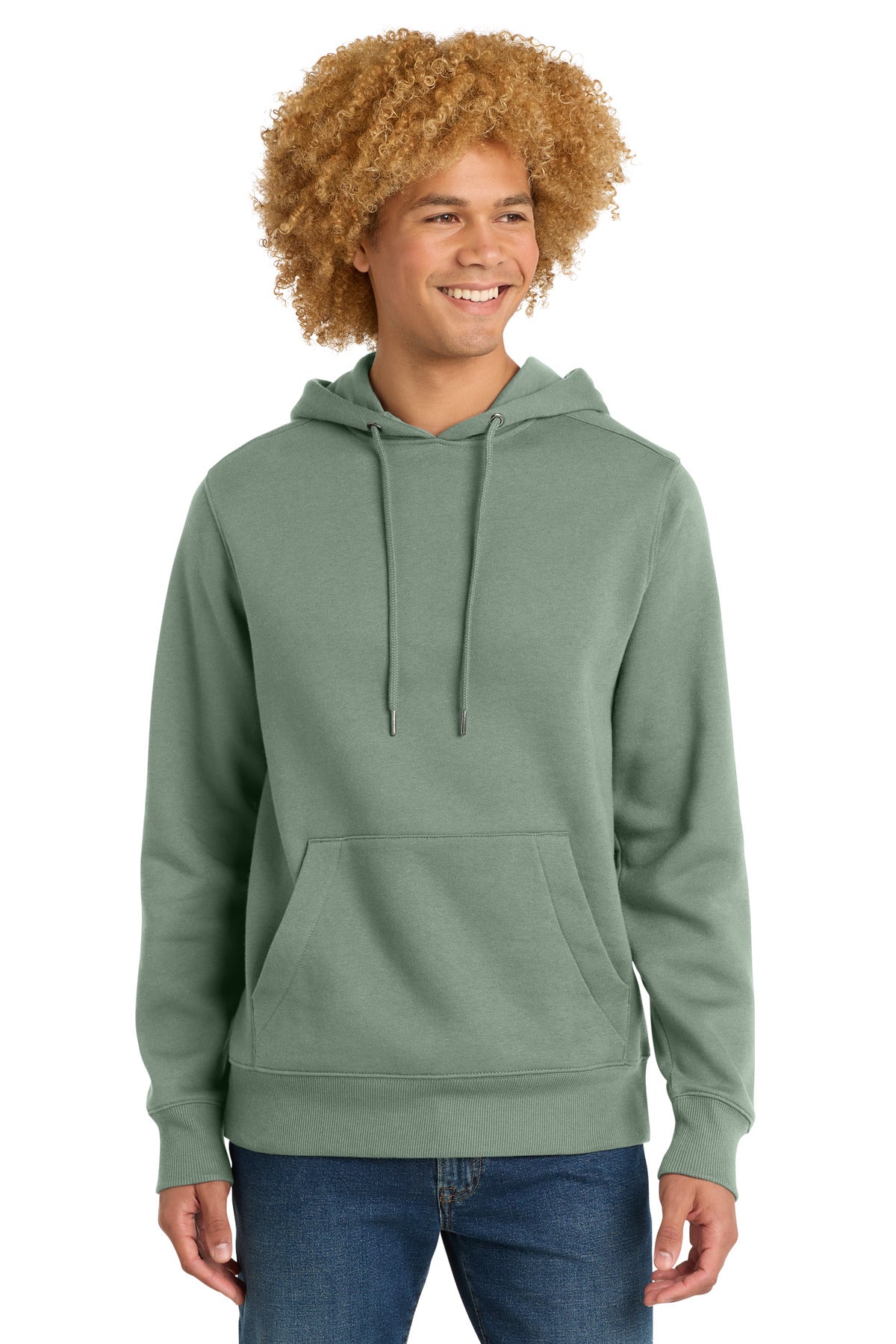 district  ®  perfect weight  ®  fleece hoodie dt1101
