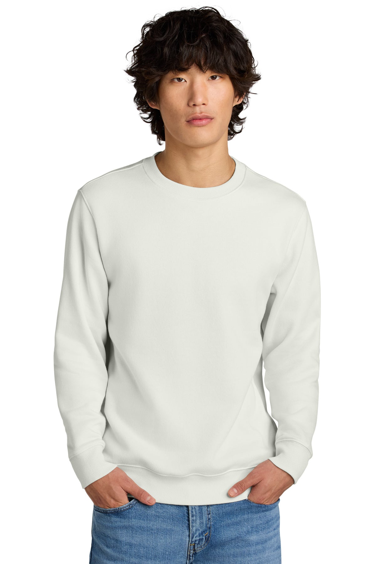 district ®  perfect weight ®  fleece crew dt1106