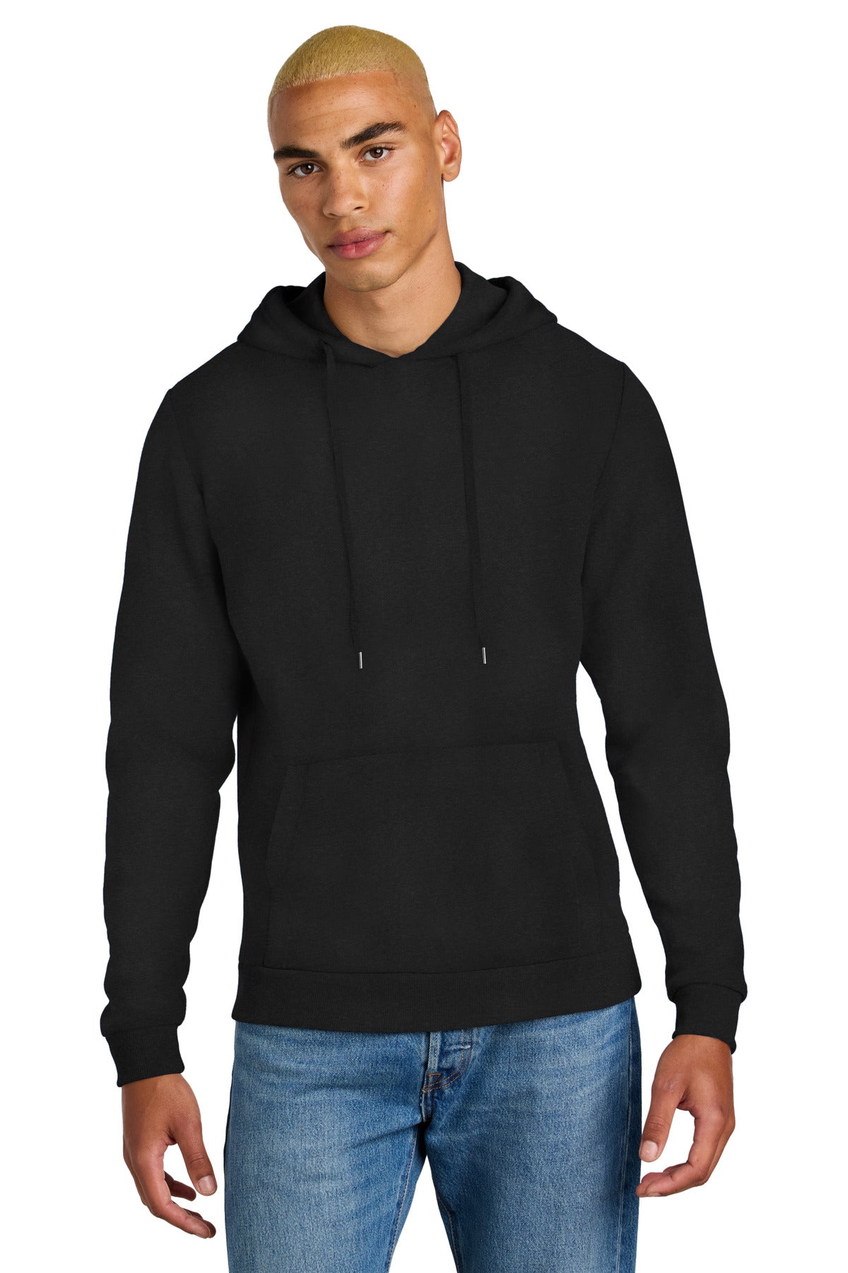 district ®  perfect tri ®  fleece pullover hoodie dt1300