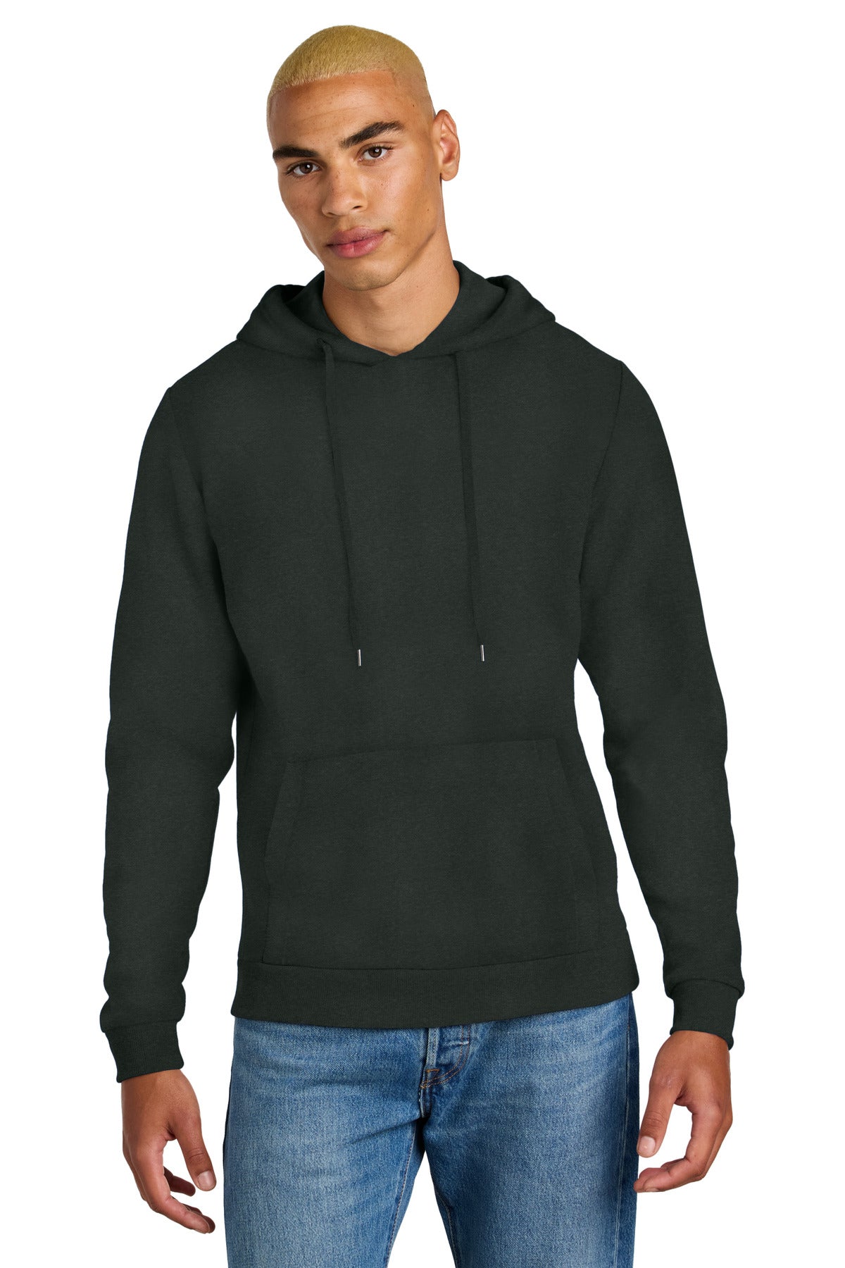 district ®  perfect tri ®  fleece pullover hoodie dt1300