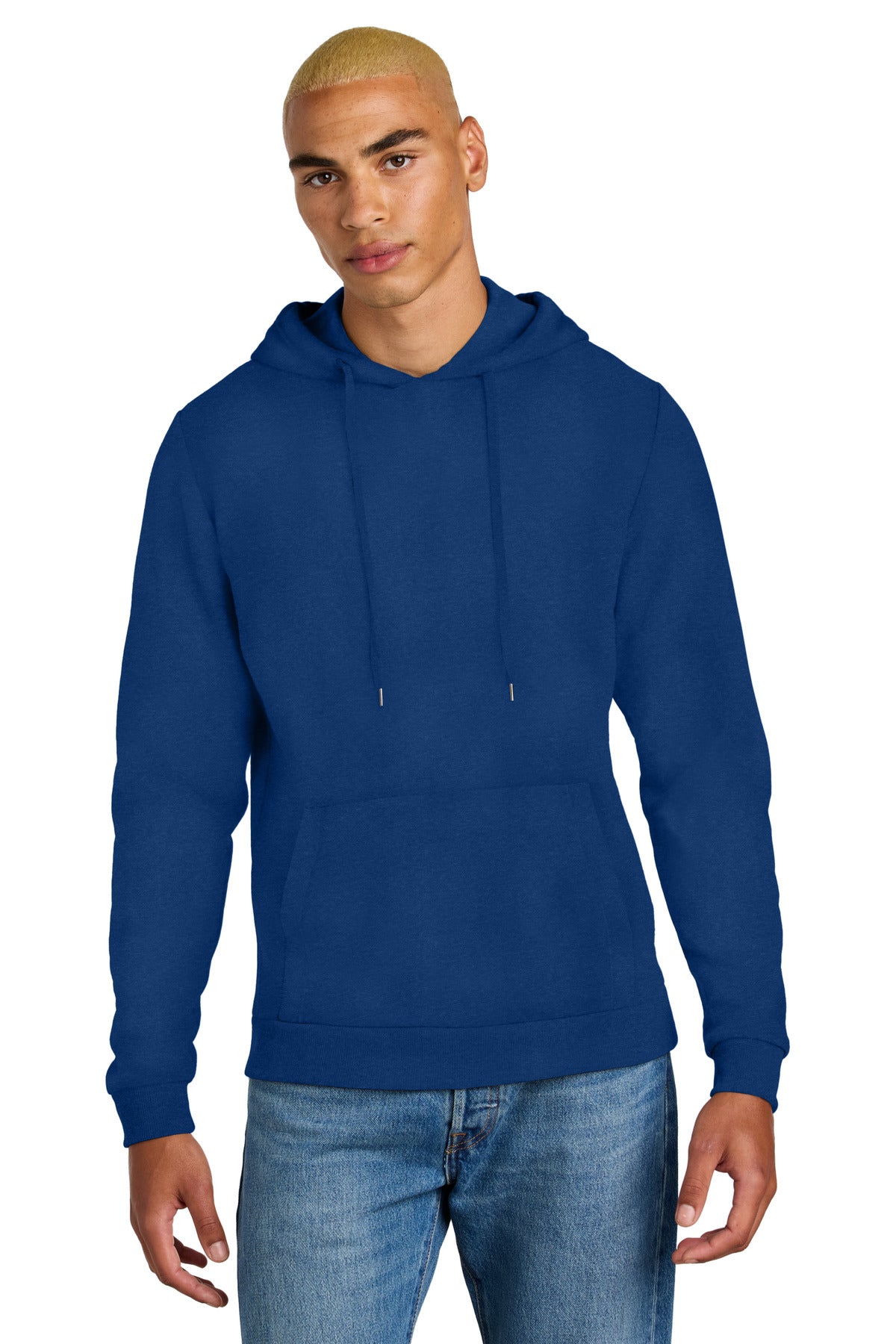 district ®  perfect tri ®  fleece pullover hoodie dt1300